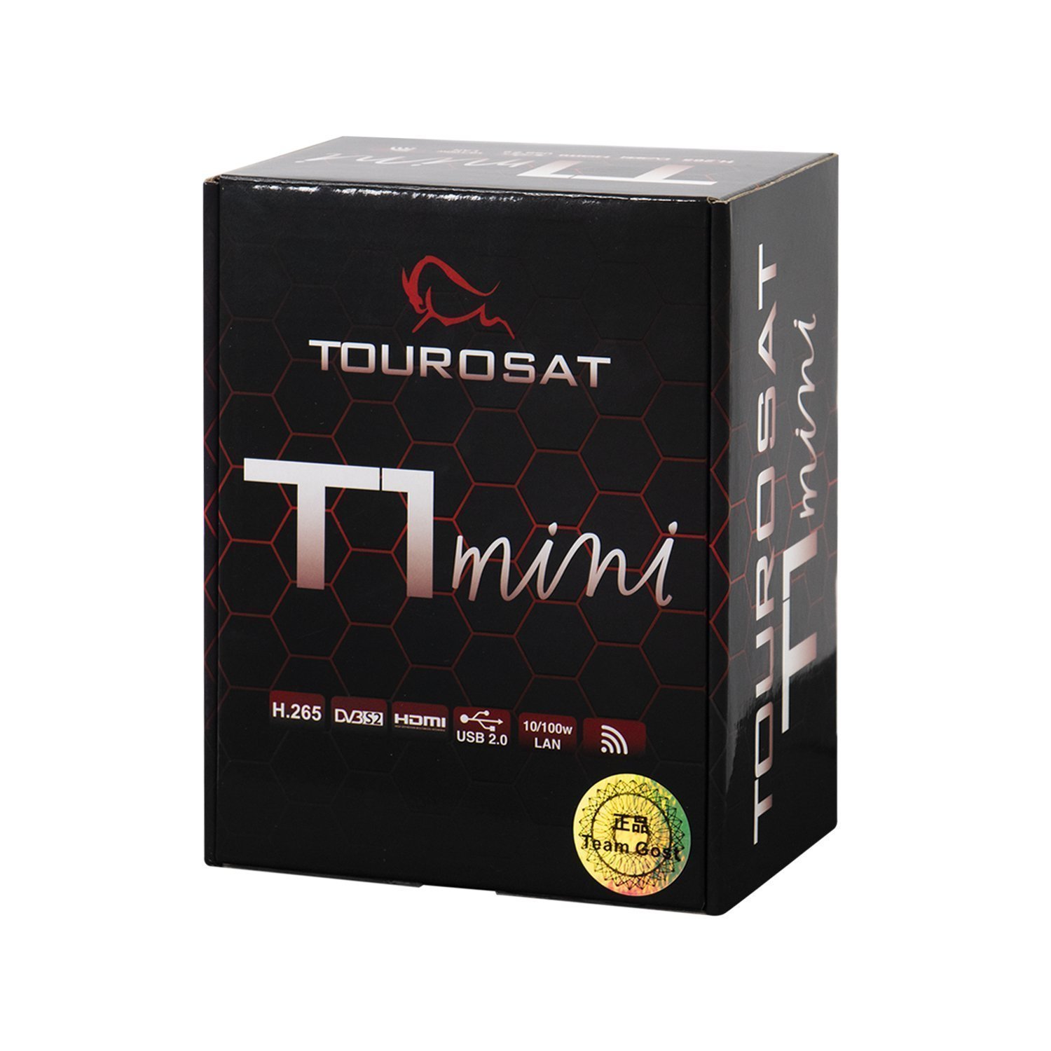 Receptor Tourosat T1 Mini Bivolt Wi-Fi Cor Preto - Imagem 5