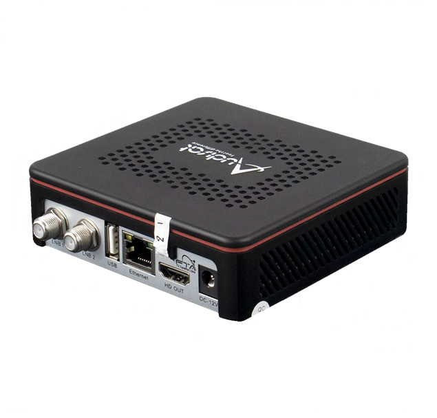 Receptor Audisat K40 Diablo Bivolt Digital Cor Preto - Imagem 2